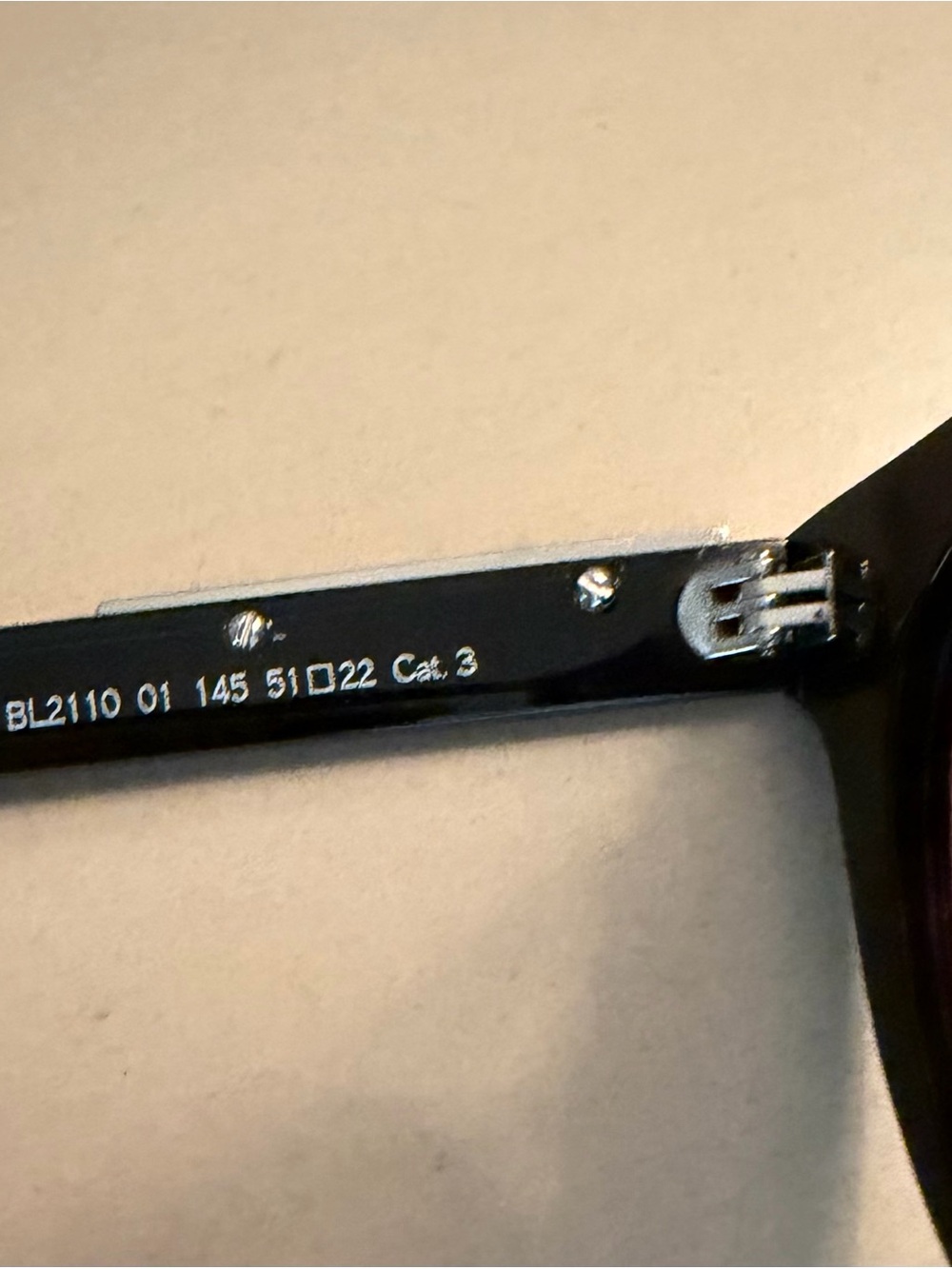 NWOT PRISTINE No scratches 
Balmain Black Sunglasses 😎 - Picture 5 of 6